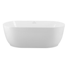 BelBagno Акриловая ванна150х80 см, отдельно стоящая, белая BB413-1500-800