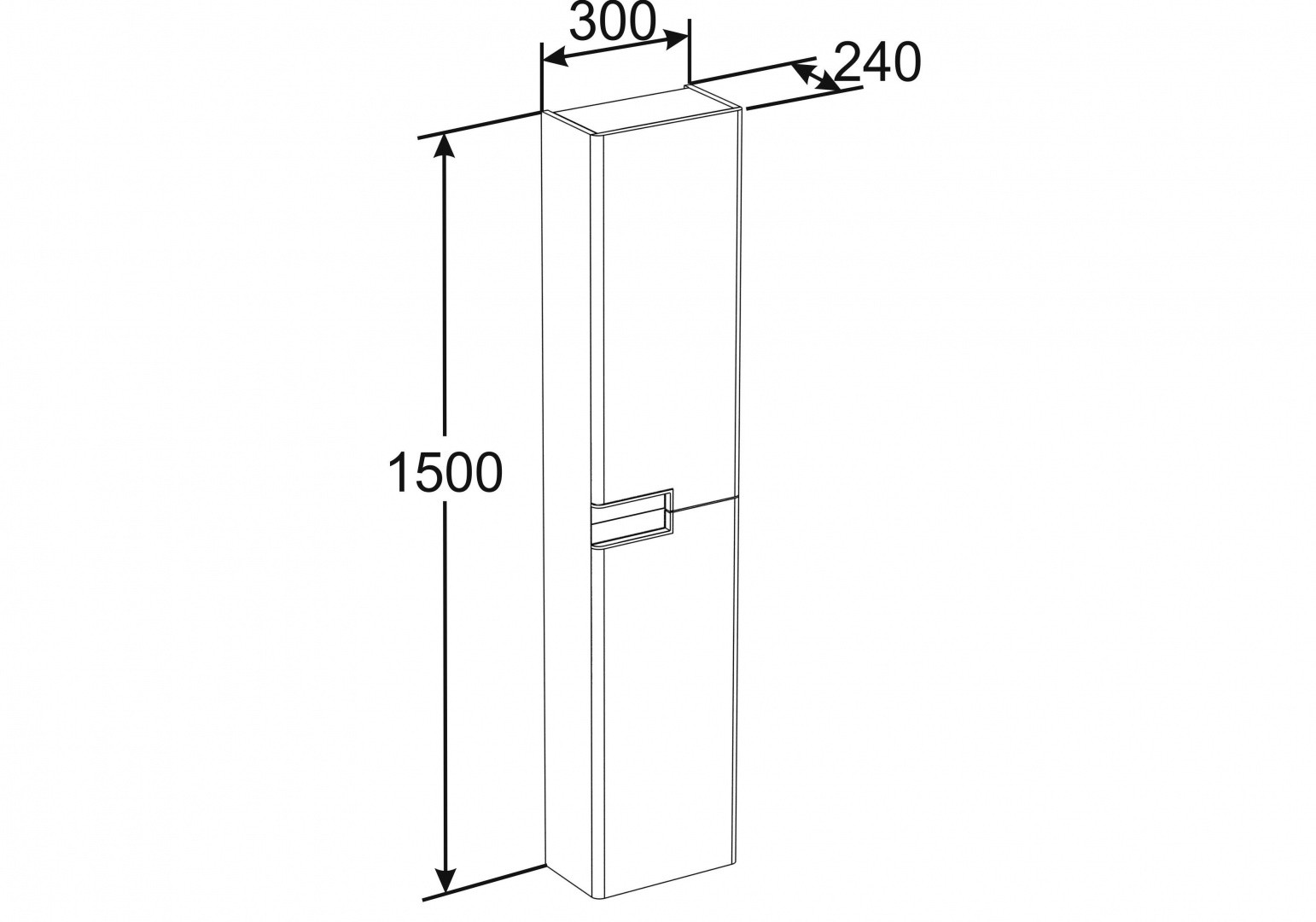 Приобрести пенал roca victoria nord ice edition 30 см z.ru93.0.272.9