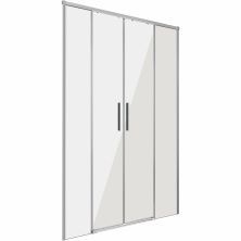 Grossman Душевая дверь Fly 120 см, хром прозрачное GR-D120Fl