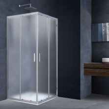 Vincea Душевое ограждение Rapid 80х90 см, текстурное, хром VSS-3R80/90MT