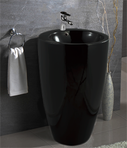 Приобрести раковина напольная ceramalux 49 см в133в