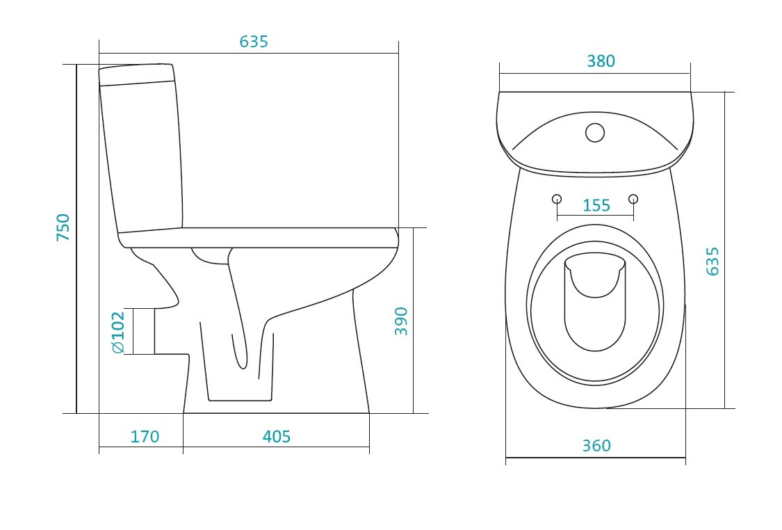 Приобрести унитаз-компакт "анимо" прям (станд: 2-реж., дюро, soft close) new