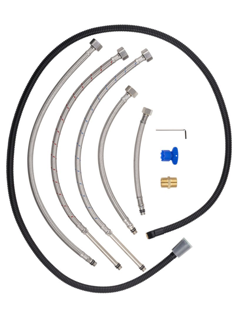 Приобрести смеситель для раковины с выдвижным изливом wonzon & woghand, черный матовый (ww-121b108-mb)