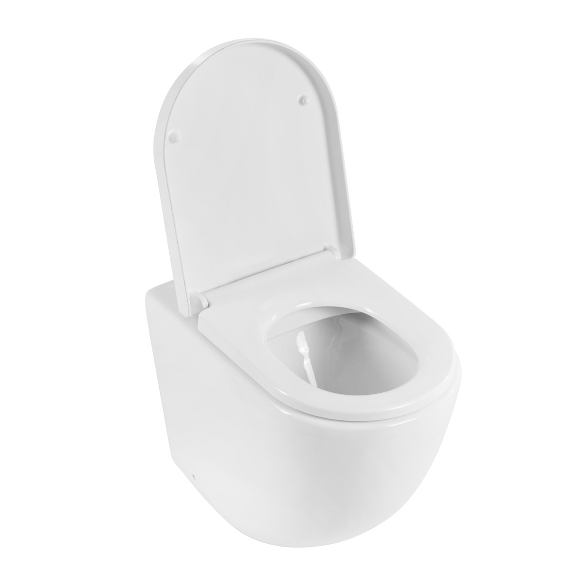 Приобрести belbagno унитаз безободковый приставной sfera-r с сиденьем дюропласт, микролифт, белый bb2141cbr/bb865sc