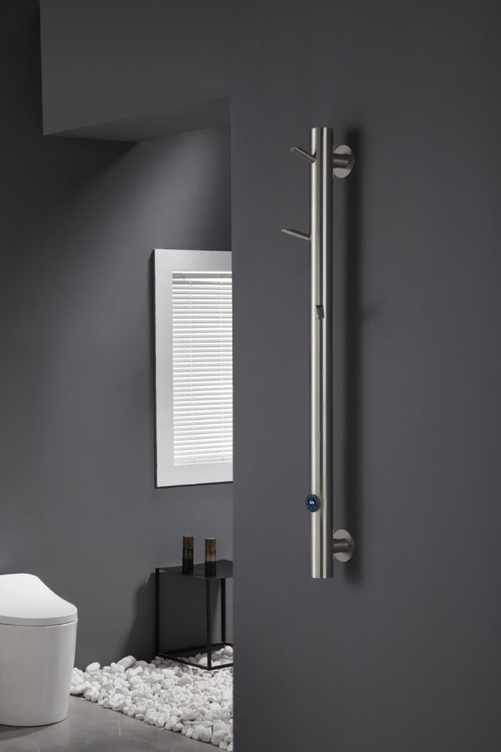 Приобрести boheme полотенцесушитель uno 23х150 см, электрический, никель 724-nb