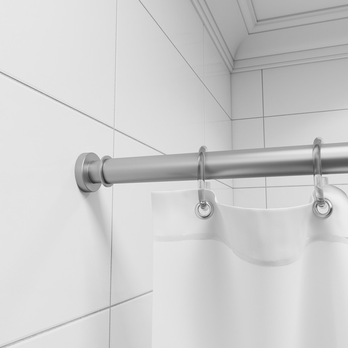 Приобрести iddis карниз для ванны elegante прямой 110-200см сатин, 020a200i14