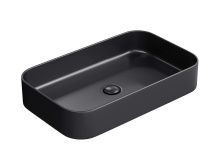 Hayzburg Накладная раковина чаша 60х37 см, черная матовая HB-0035-60MB