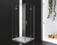 Cezares Душевое ограждение BERGAMO 100х100 см, хром BERGAMO-W-A-2-100-C-Cr