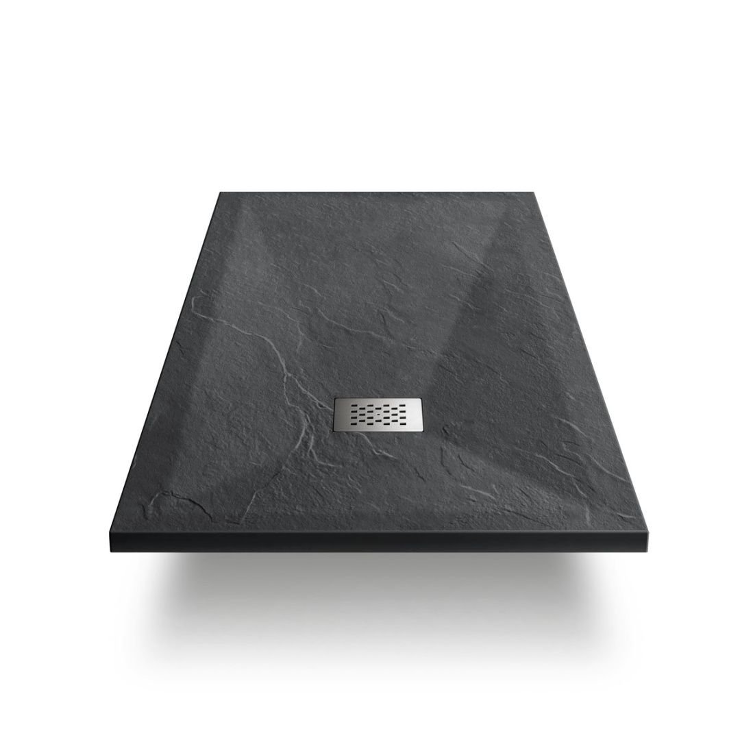 Приобрести vincea душевой поддон 80х120 см, прямоугольный, антрацит матовый vst-4sr8012a