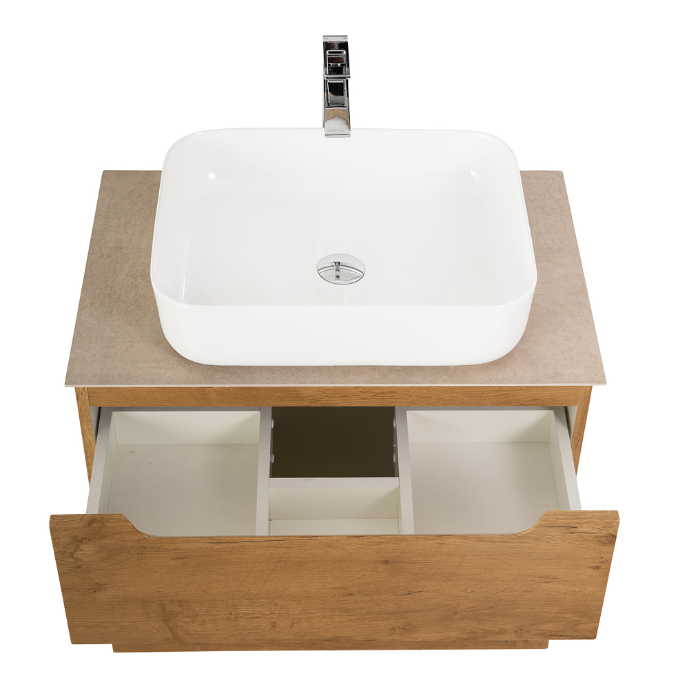 Приобрести belbagno тумба со столешницей etna-h60 60 см, подвесная rovere nature