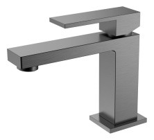 Boheme Cмеситель для раковины Qubic Matt Gun Metal 471-GM