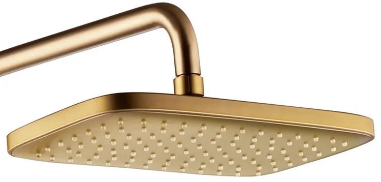 Приобрести grocenberg душевая система с термостатом, матовое золото gb7038mg
