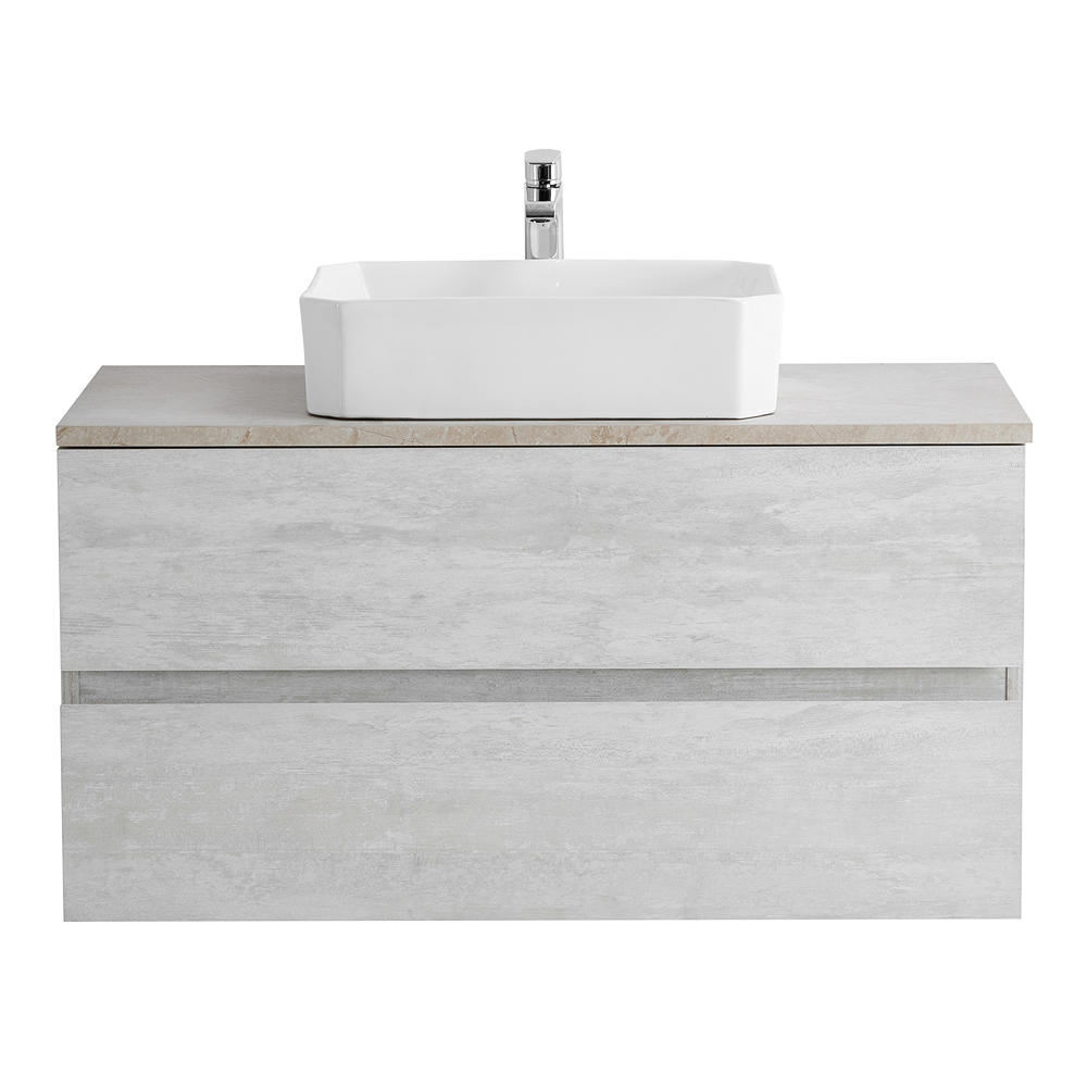 Приобрести cezares тумба со столешницей molveno 46 100 см legno bianco, белая molveno 46-100-2c-so-lb