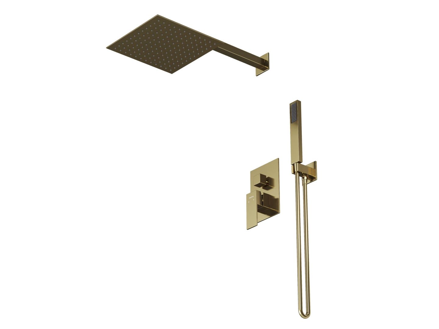 Приобрести hayzburg встраиваемая душевая система, золото hb-1002go