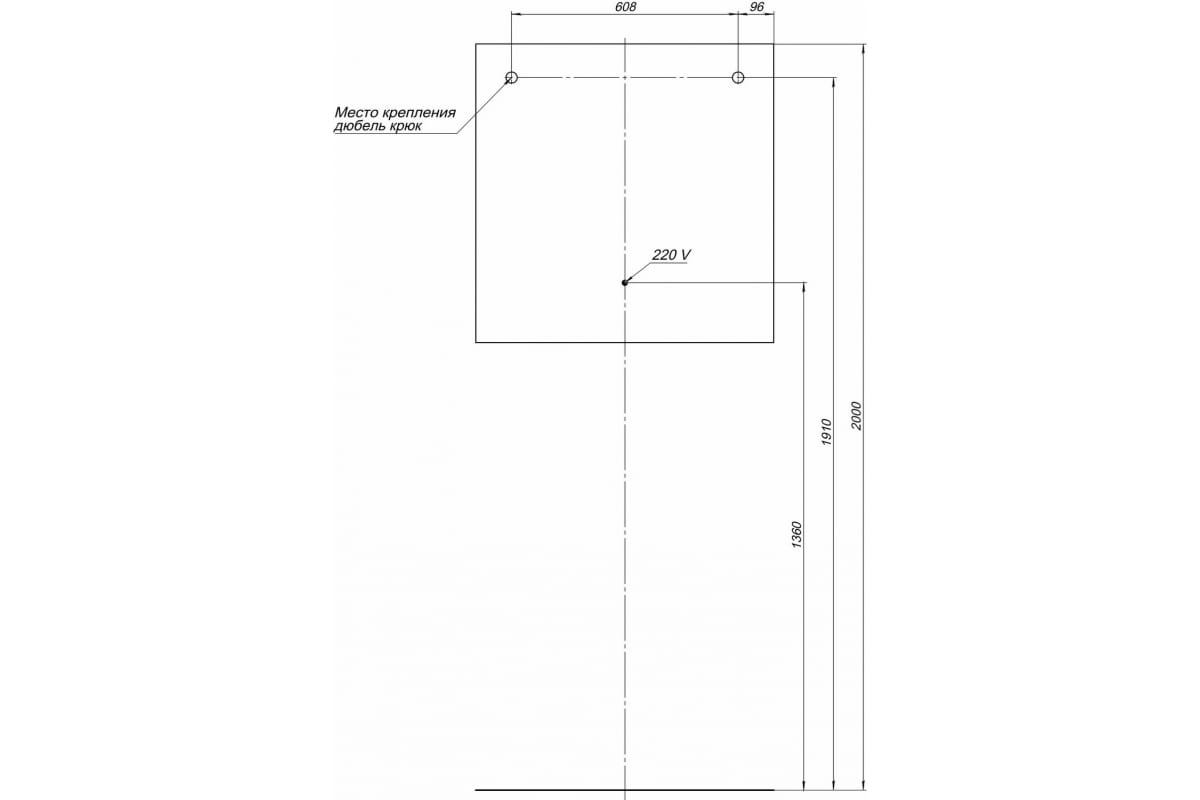 Приобрести aquanet зеркало гласс 80 см, led подсветка, белое