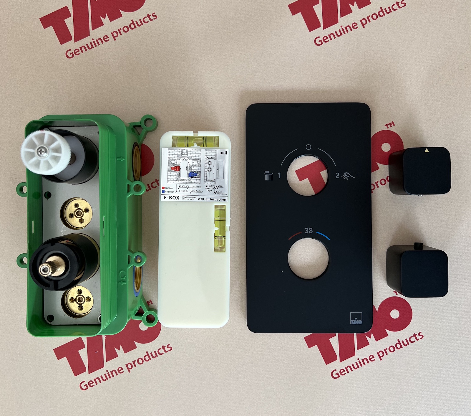 Приобрести душевая система встроенная с термостатом timo petruma sx-5059/03sm черный