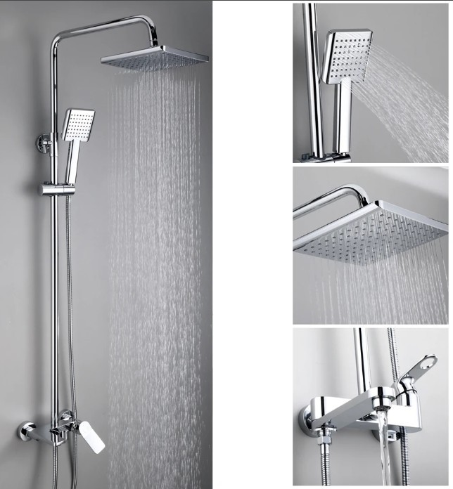 Приобрести душевая система vieir faul 1550 мм, хром v053562