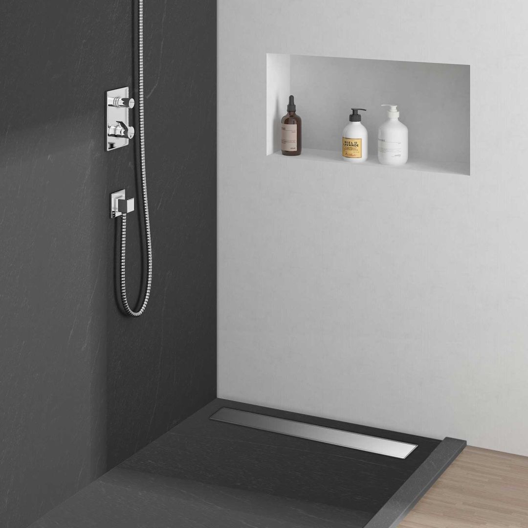 Приобрести vincea душевой трап say optima duz 80 см, сатин say.601.80.p.duz