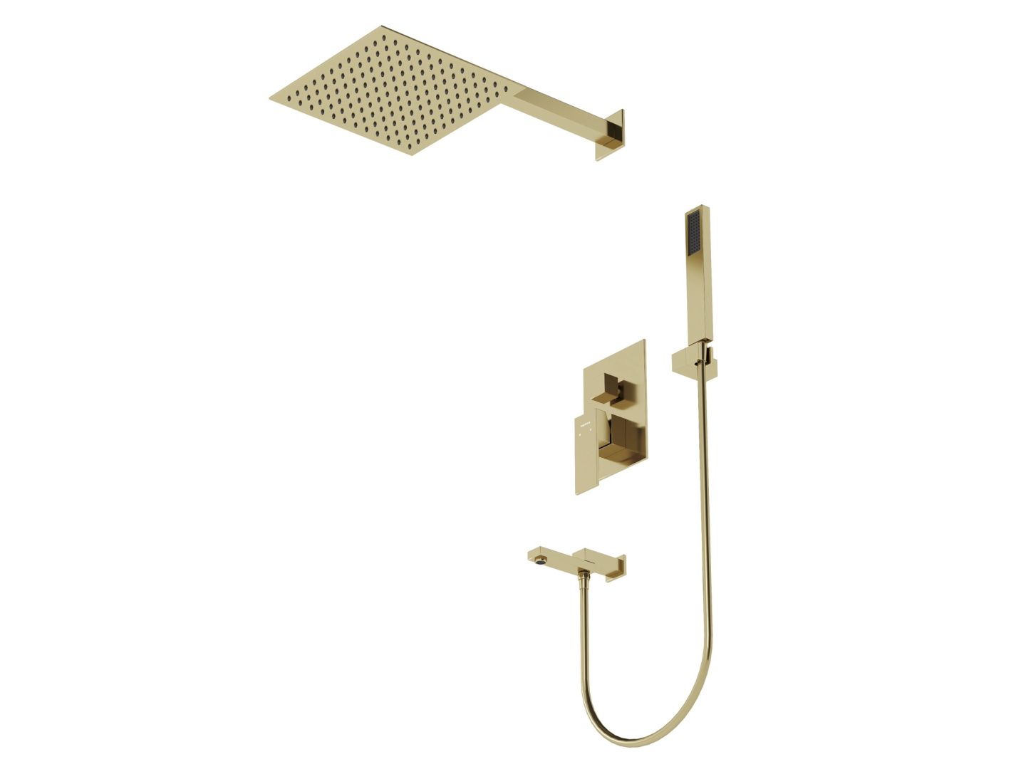 Приобрести hayzburg встраиваемая душевая система, золото hb-1001go