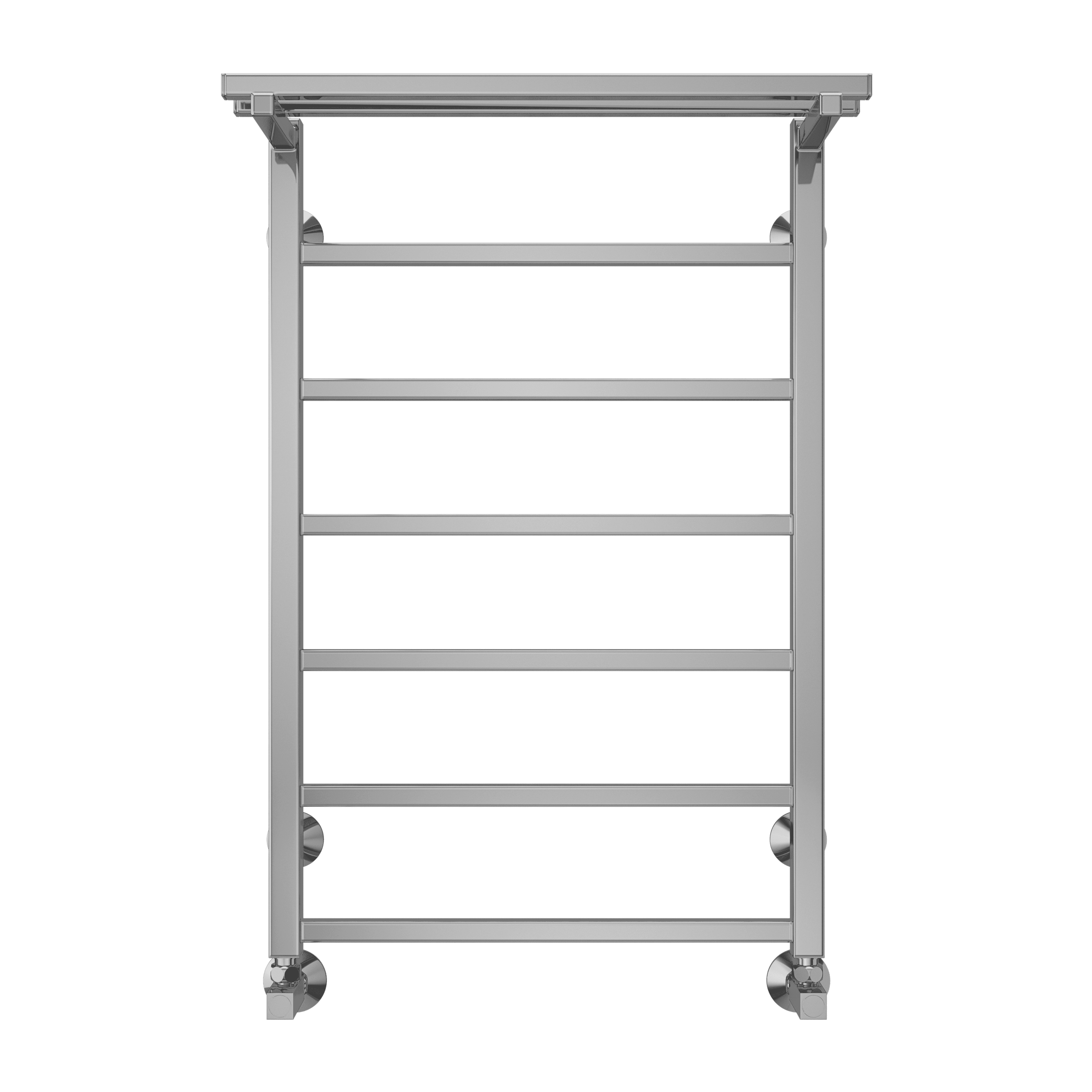 Приобрести terminus полотенцесушитель контур п7 50х80 см, с полкой, водяной, хром