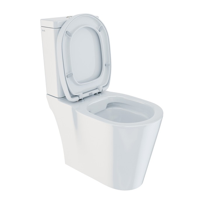 Приобрести iddis напольный унитаз-компакт calipso rimless, безободковый, крышка быстросъемная с микролифтом calrdsei24