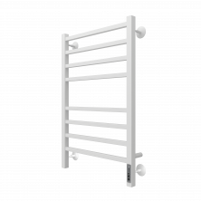 Полотенцесушитель 500х800 мм электрический Terminus Ватикан П8, КС 9003, белый матовый 4670078527530