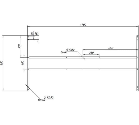 Приобрести aquanet каркас для акриловой ванны, сварной grenada 180x90 см