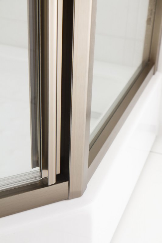 Приобрести cezares душевое ограждение eco 90х90, пентагональное, бронза eco-o-p-1-90-c-br