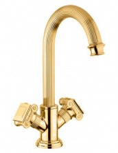CEZARES Смеситель для раковины OLIMP, золото OLIMP-LS2-03/24-O