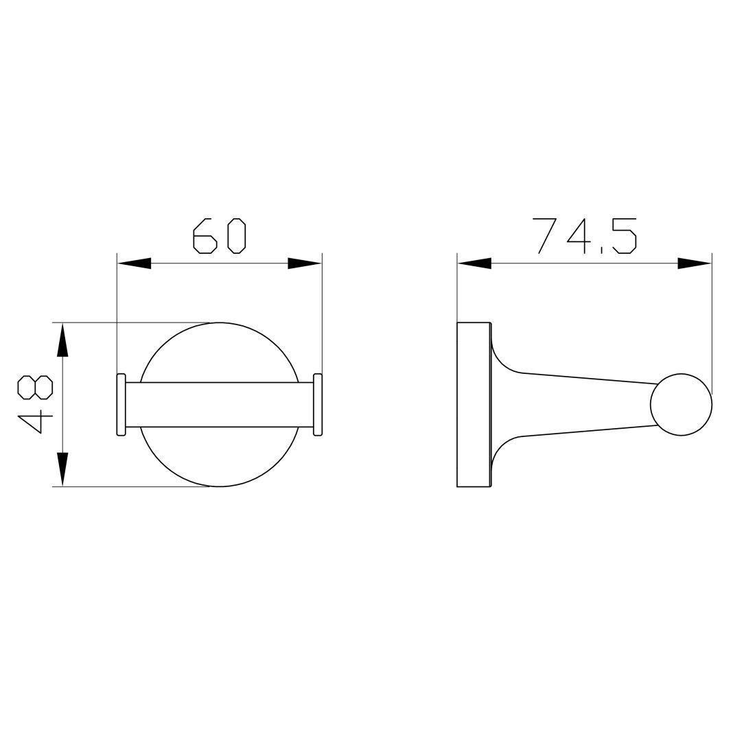 Приобрести двойной крючок для ванной wonzon & woghand simple, хром (ww-6525)