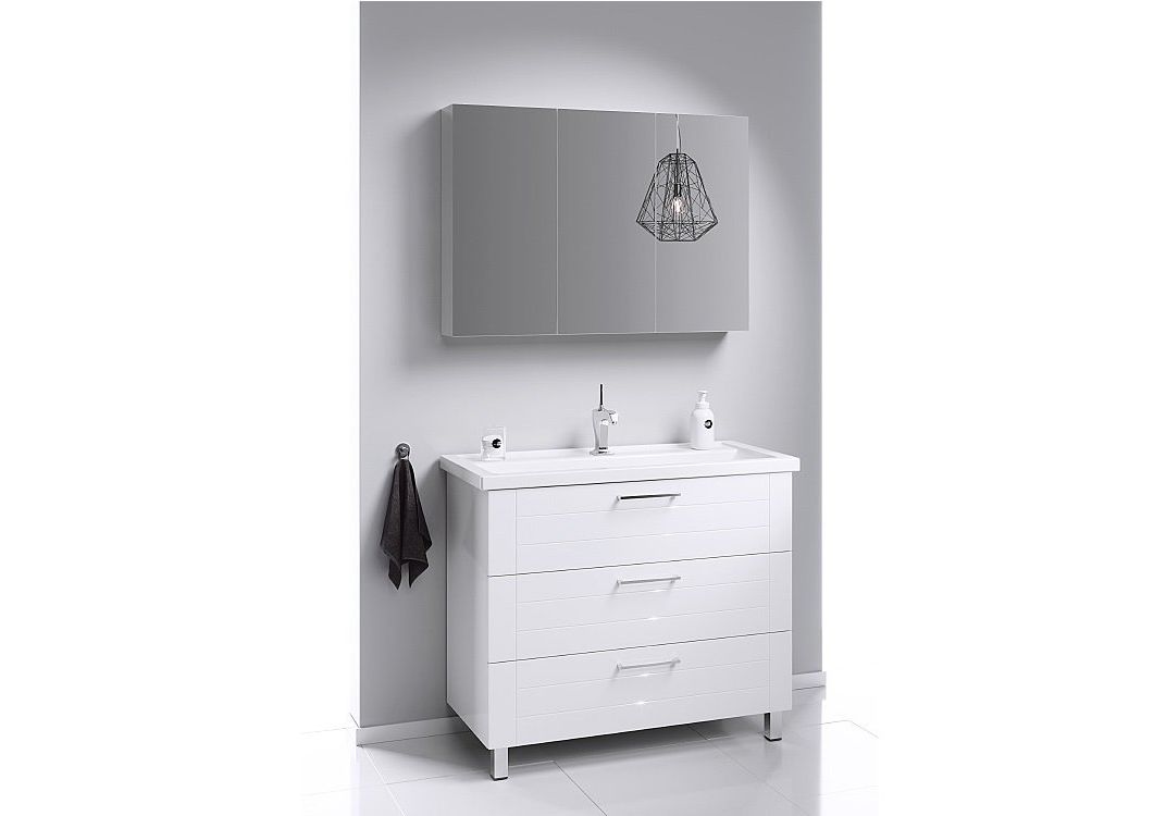 Приобрести тумба напольная с раковиной aqwella манчестер 100 см man01103