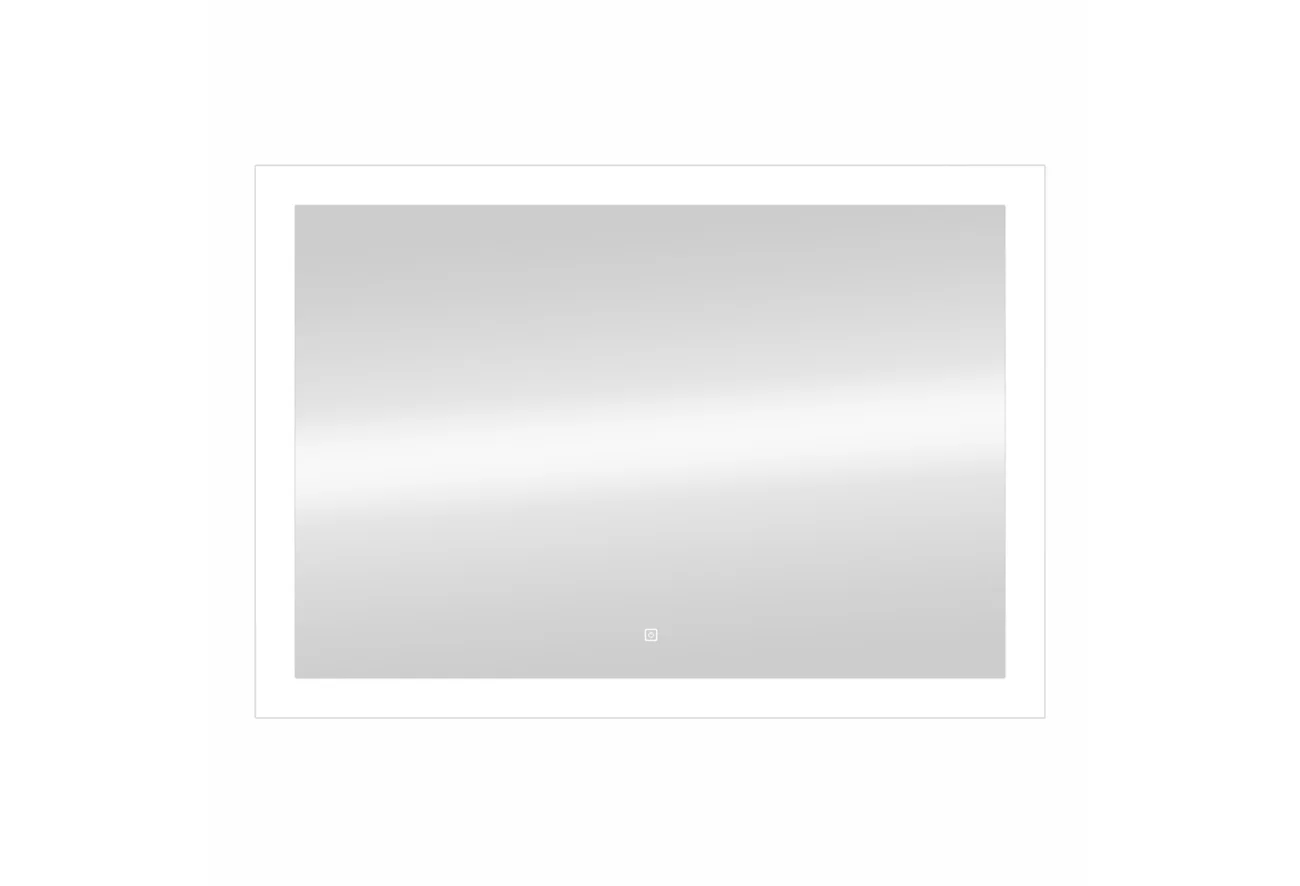 Приобрести continent зеркало с подсветкой relax 100х70 см, белое