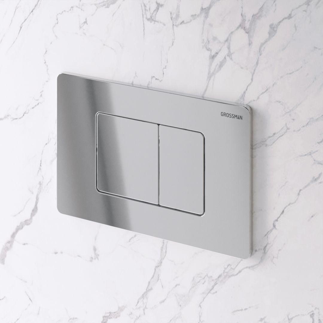 Приобрести grossman клавиша смыва classic, хром глянцевый 700.k31.04.10m.10m