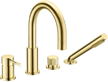 Boheme Смеситель для ванной Uno, врезной, золото 460-G