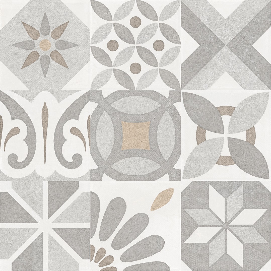 Приобрести плитка напольная lb-ceramics окленд 45x45 см, пэчворк