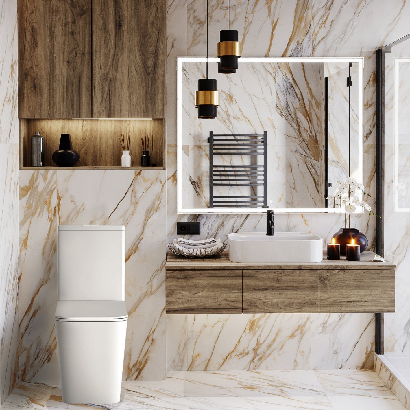 Приобрести sole унитаз компакт cube 3, безободковый с сиденьем дюропласт, микролифт ут000054447