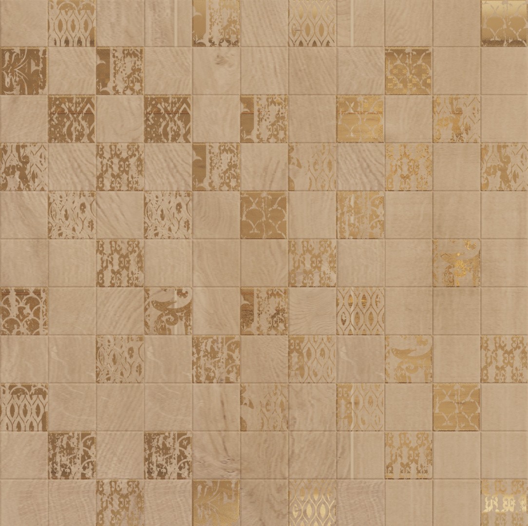 Приобрести мозаика altacera imprint mosaic gold 30.5х30.5, dw7mgv11