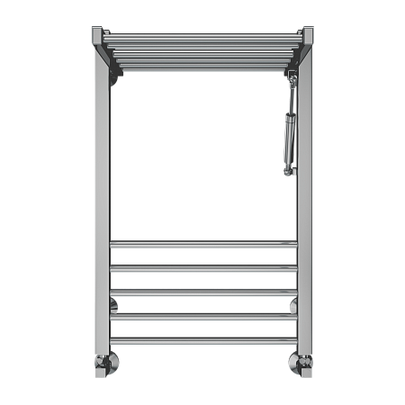 Приобрести terminus полотенцесушитель валенсия п12 50х80 см, с полкой, водяной, хром