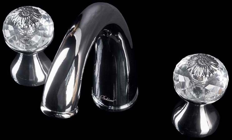 Приобрести boheme смеситель для раковины flora, врезной, хром 277-fl