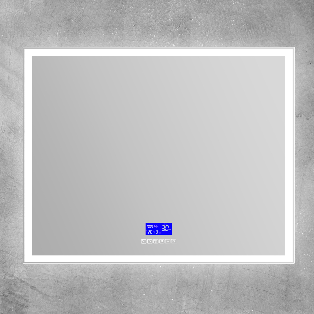 Приобрести belbagno зеркало 100х80 см spc-grt-1000-800-led-tch-rad