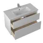 Приобрести briz тумба подвесная monza 100 см, белая, т18-100