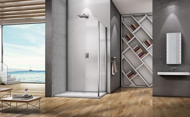 Приобрести bas стенка боковая lira 80 см. хром sp-80-c-ch