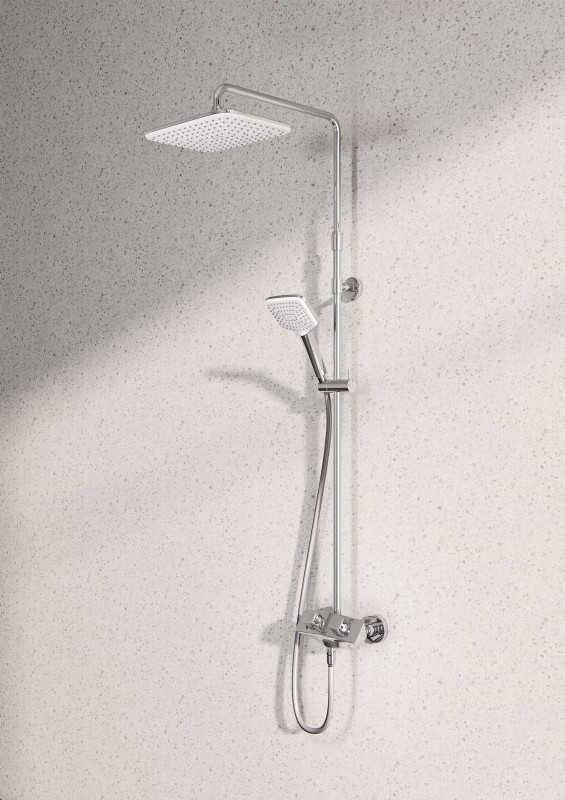 Приобрести kludi cockpit explorer душевая система с термостатом, арт. 8005005-00