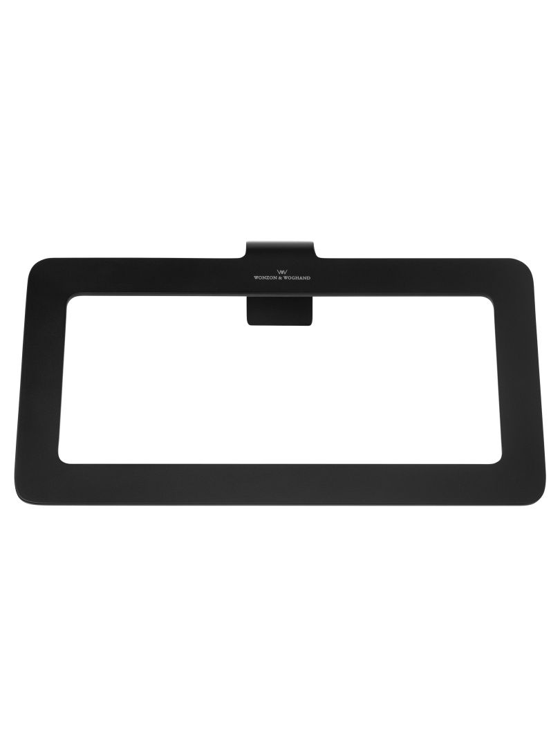 Приобрести кольцо для полотенец wonzon & woghand eclipse, черный матовый (ww-v2201-mb)