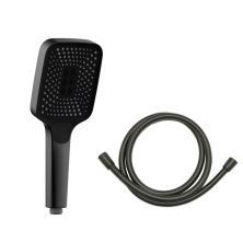 Vincea Лейка ручного душа со шлангом, черная матовая VSHN-41HMB