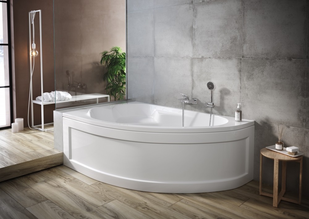 Приобрести акриловая ванна cersanit kaliope 170x110 см левая