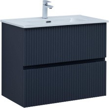 Aquanet Тумба с раковиной Джейн 80 см, маренго