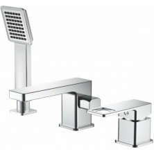 HAIBA Смеситель на борт ванны, 3 -отверстия, хром HB-80615