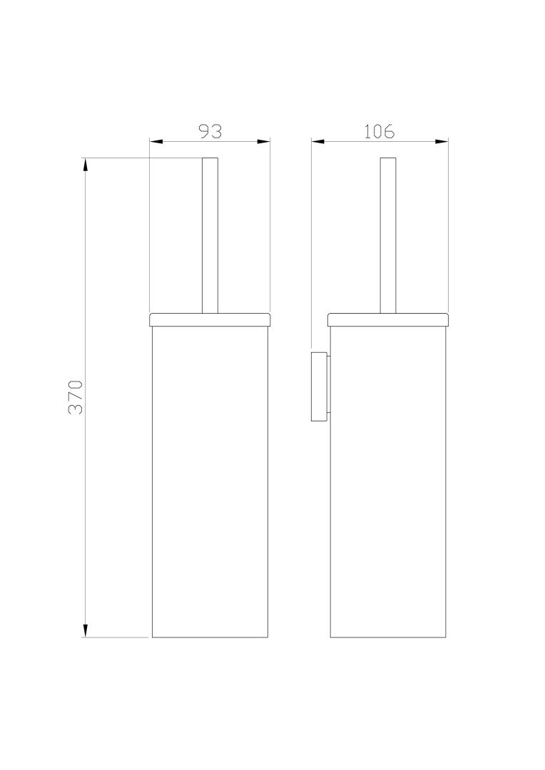 Приобрести туалетный ершик в комплекте wonzon & woghand polo, хром (ww-8929)
