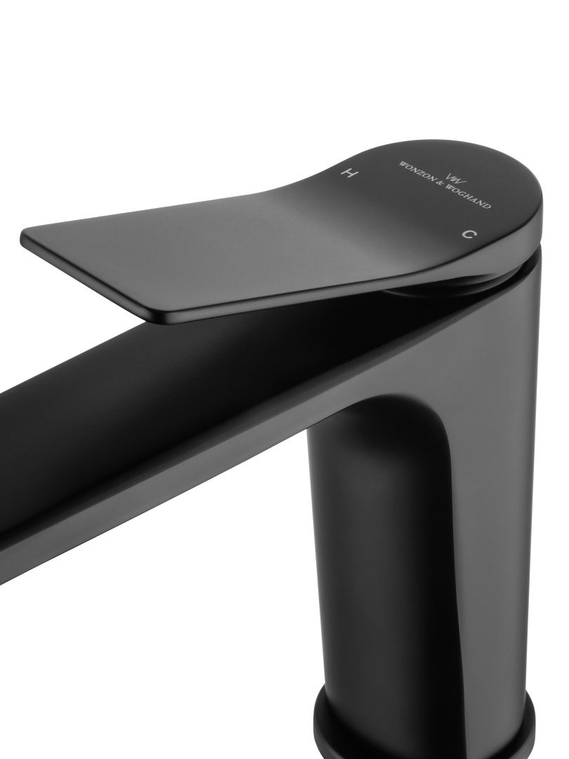 Приобрести смеситель для раковины wonzon & woghand, черный матовый (ww-xh-012-mb)